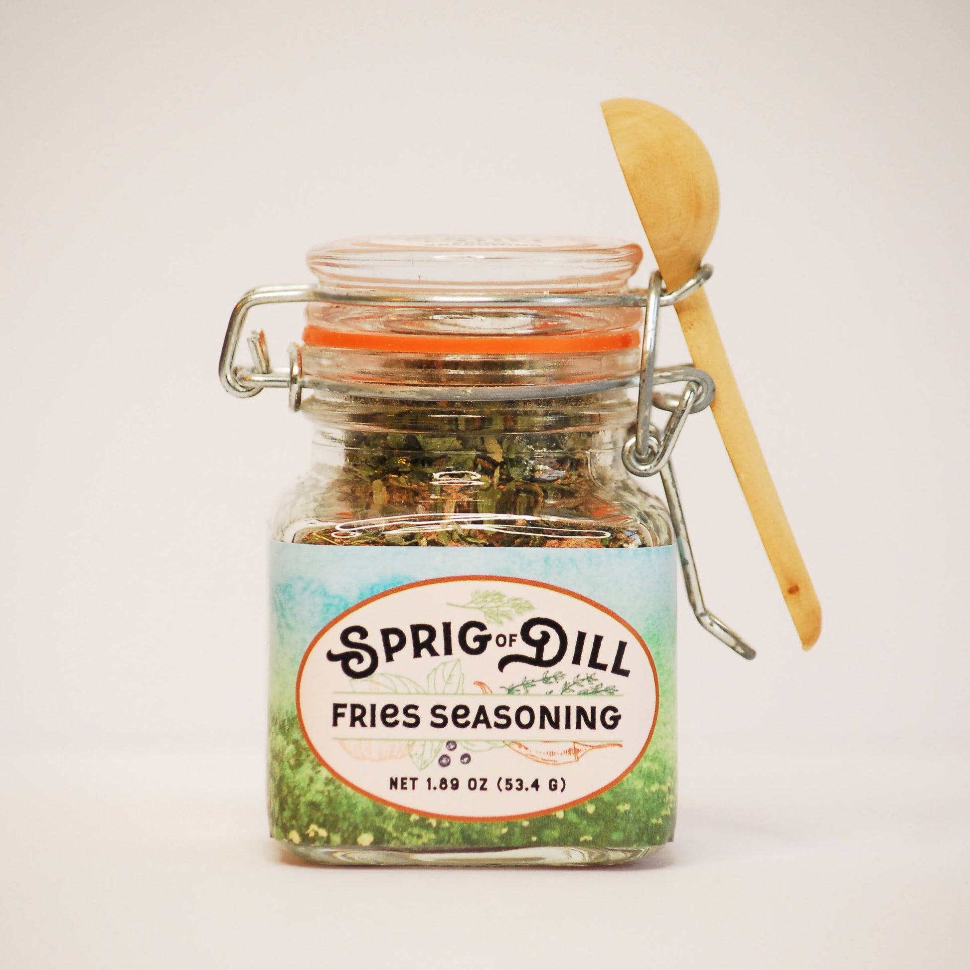 Example of Blend bottle with complimentary bamboo 1/2 teaspoon