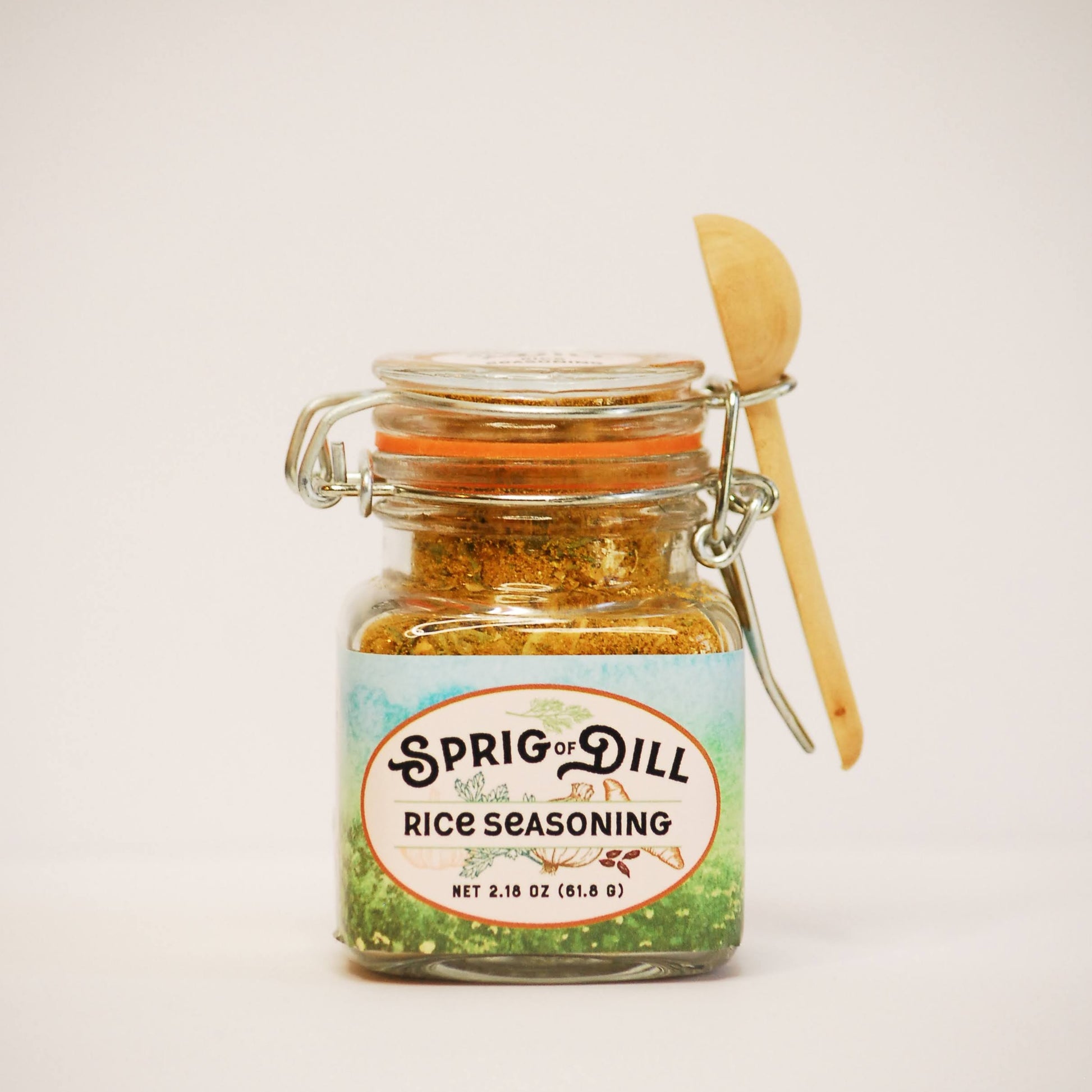 Example of Blend bottle with complimentary bamboo 1/2 teaspoon