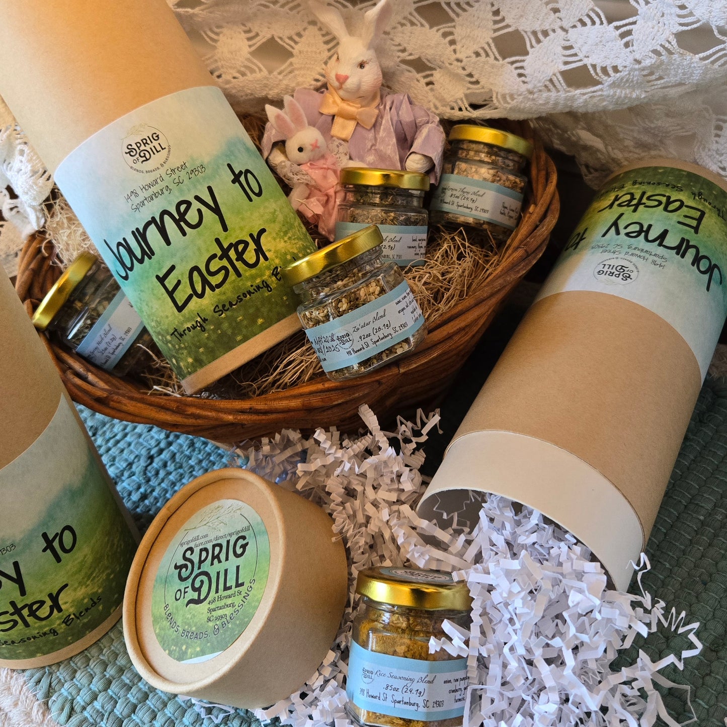 Journey to Easter Seasoning Tube